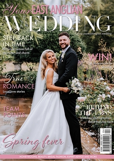 Cover of Your East Anglian Wedding, April/May 2022 issue