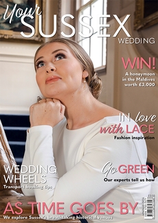 Cover of the April/May 2024 issue of Your Sussex Wedding magazine