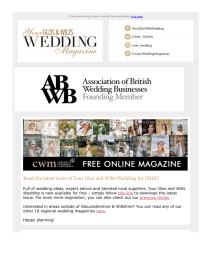 Your Glos & Wilts Wedding magazine - March 2022 newsletter