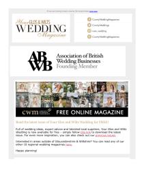 Your Glos & Wilts Wedding magazine - July 2021 newsletter