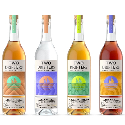 Two Drifters Distillery unveil rebrand and a new bottle design