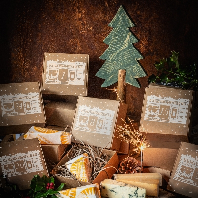 Paxton & Whitfield unveil their Artisan Cheese Advent Calendar 2022
