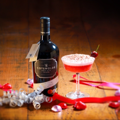 Indulge in a Cotswolds dry gin cocktail this Valentine's Day