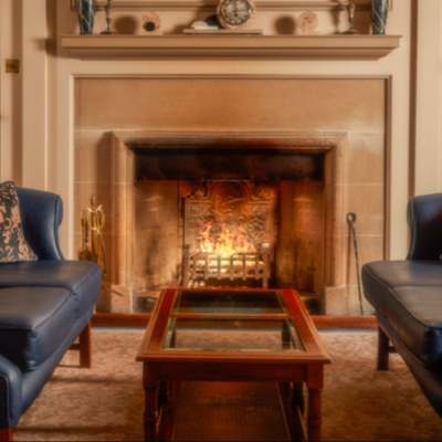 It's fireplace season at The Greenway Hotel and Spa in Gloucestershire