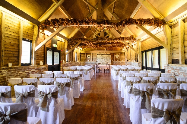 Wellington Barn wedding and event venue in Calne, Wiltshire, set to host Winter Wedding Fayre on 3rd February, 2019: Image 1