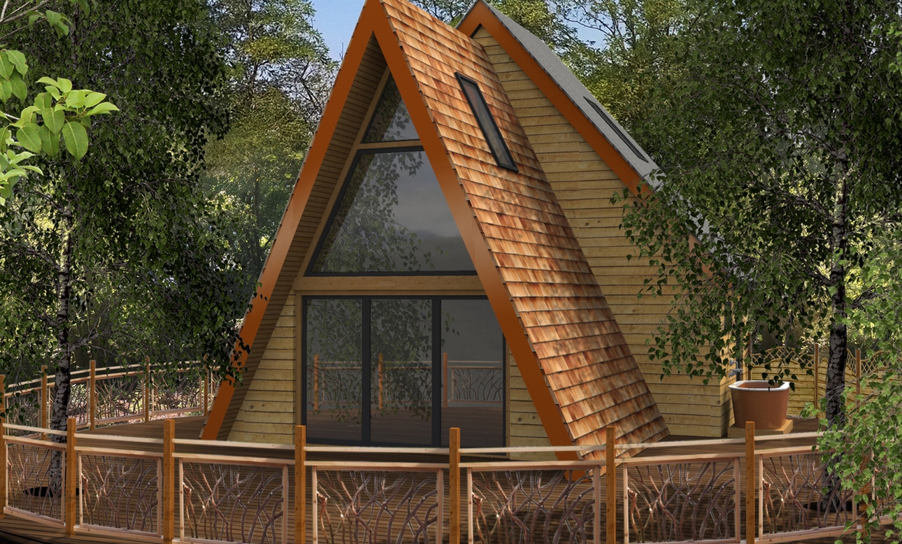 Luxury treehouse The Hudnalls Hideout opens in the Wye Valley: Image 1