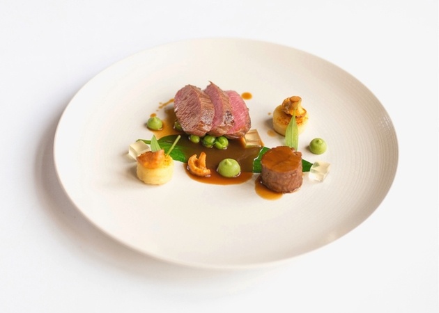 The Bybrook restaurant at The Manor House in Wiltshire retains Michelin star