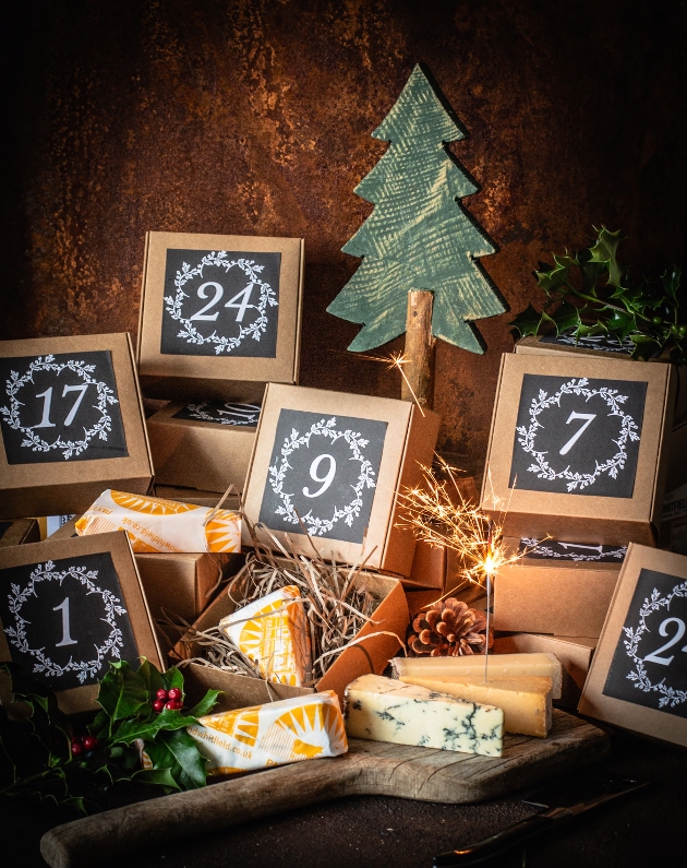 Boxed Cheese Advent Calendar
