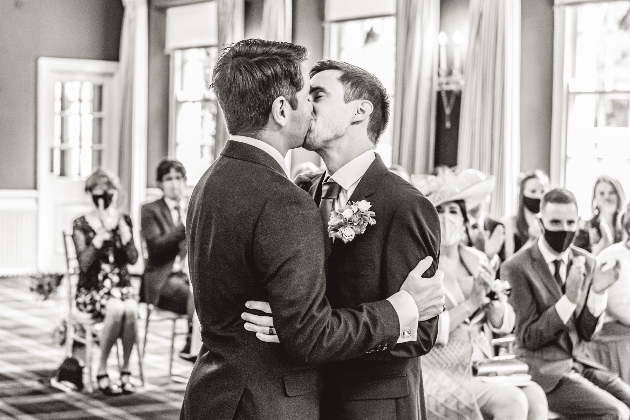 Kiss the groom
