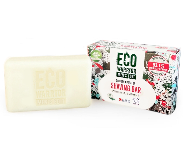 New eco Warrior Men's shaving balm from the Little Soap Company