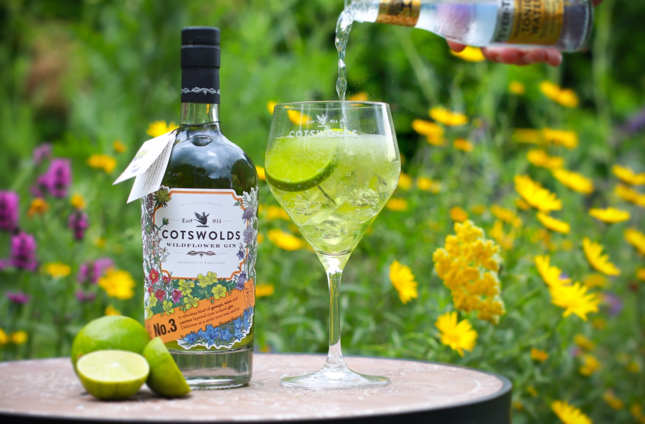 Cotswolds Wildflower Gin new launch for Mother's Day
