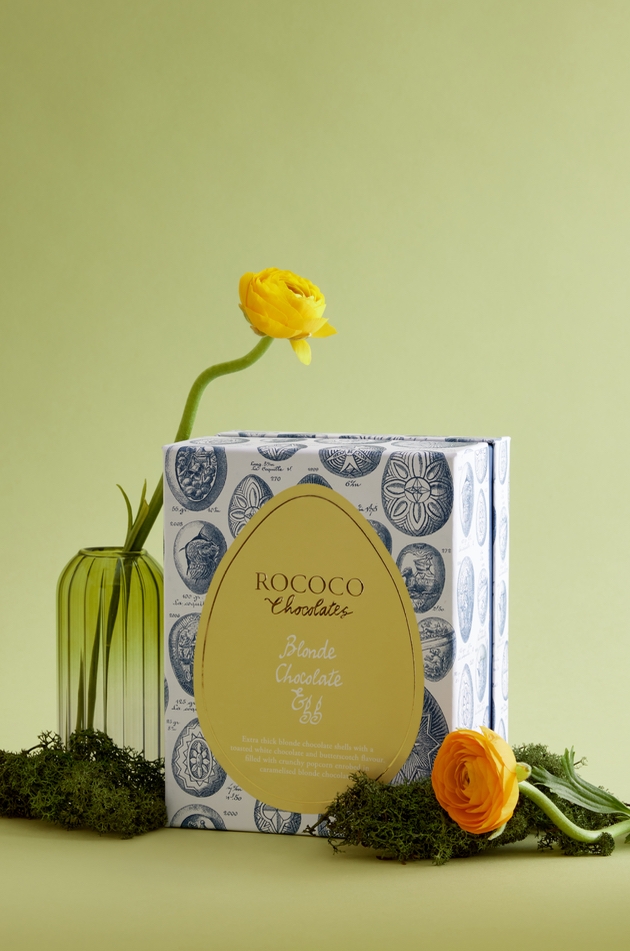A Blonde Chocolate Easter Egg from Rococco