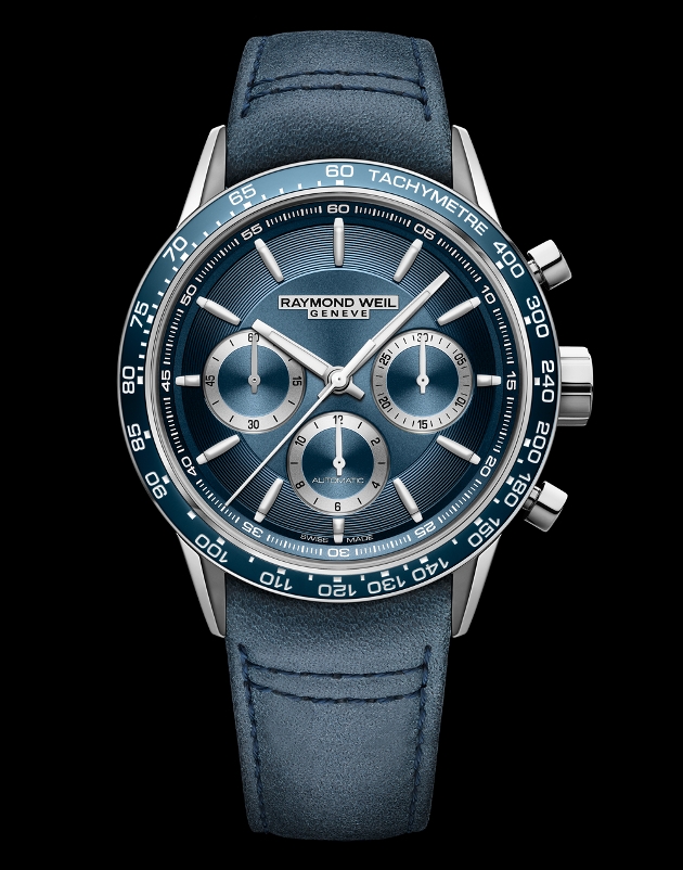 A blue watch