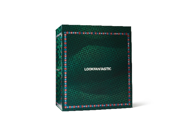 A green box with Lookfantastic written on it in white writing.